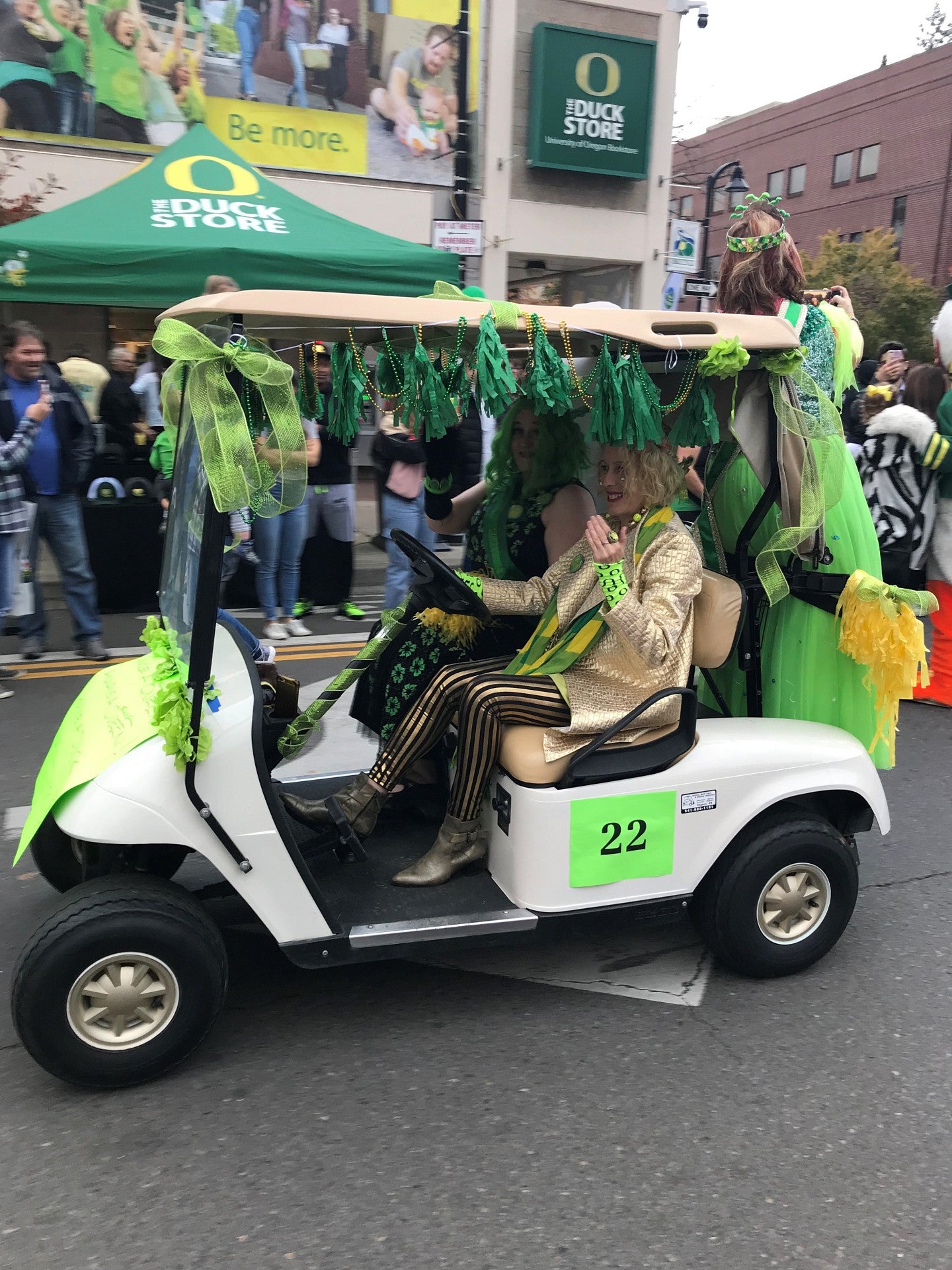 Slug Queens parade float