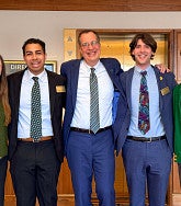 President Scholz with Students - 2026 Lobby Day
